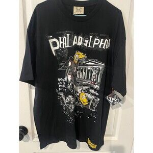 Brand X Skull Graphic T-Shirt Black Streetwear Tee Size 2X NWT